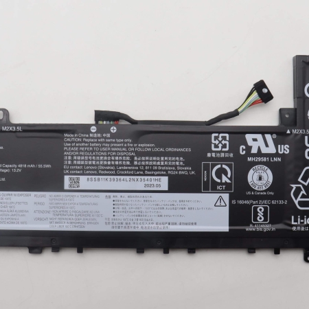 Lenovo IdeaPad Slim 5 14ABR8 14IRL8 16ABR8 SB11K39364 3cell56.6Wh11.52V L22L3PA4 LG/LG BATTERY Product specifications: Condition : Brand New Laptop Brand : Lenovo Fit Model Number : Lenovo IdeaPad Slim 5 14ABR8 14IRL8 16ABR8  FRU  Number : SB11K39364 Battery Compatibblity Model :  Lenovo IdeaPad Slim 5 14ABR8 (82XE)  Lenovo IdeaPad Slim 5 14IRL8 (82XD)  Lenovo IdeaPad Slim 5 16ABR8 (82XG)  Lenovo IdeaPad Slim 5 16IAH8 (83BG)  Lenovo IdeaPad Slim 5 16IRL8 (82XF)  Lenovo IdeaPad Slim 5-14IAH8 (83BF)