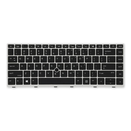 HP L14377-001 US Backlit Keyboard Silver for HP Elitebook 840 G5 840 G6, EliteBook 745 G5 745 G6 Series Laptop Product specifications:                       Condition : Brand New Laptop Brand :  HP Fit Model Number : HP Elitebook 840 G5 840 G6, EliteBook 745 G5 745 G6 Series Laptop HP P/N : L14377-001 Color:Silver & Black Keyboard Compatibblity Model : HP Elitebook 840 G5 840 G6, EliteBook 745 G5 745 G6 Series Laptop