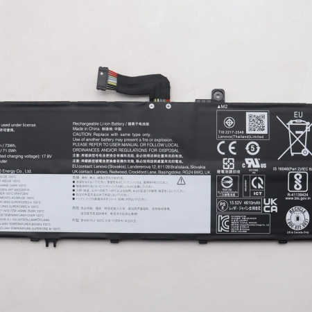 Lenovo IdeaPad Yoga Pro 7 14AHP9 SD/C L22D4PF4 SB11N45318 4cell 73Wh 15.52V BATTERY Product specifications: Condition : Brand New Laptop Brand : Lenovo Fit Model Number : Lenovo IdeaPad Yoga Pro 7 14AHP9 FRU Number : SB11N45318 LCD Part number # SD/C L22D4PF4 Battery Compatibblity Model : Lenovo IdeaPad Yoga Pro 7 14AHP9